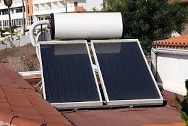 Coletor solar de aquecimento de placas planas, 