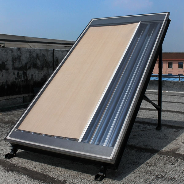 Coletor solar para aquecedor de água, 