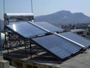 Coletor solar de aquecimento de placas planas