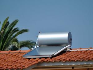 Aquecedores solares de água de aço inoxidável sem pressão