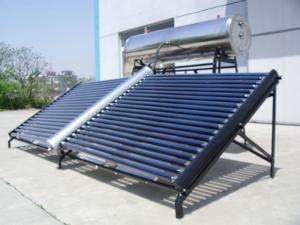 Aquecedor solar de água de aço inoxidável